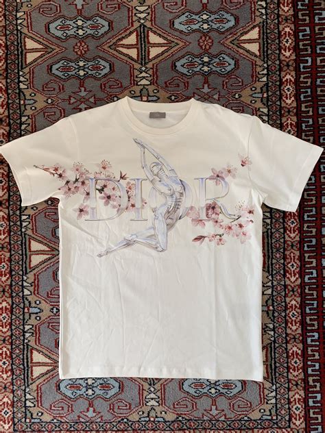 dior sorayama t shirt grailed|Cotton T.